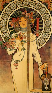 La Trappistine by Alphonse Mucha